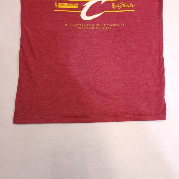 Adidas All In Short Team Casual Graphic T Shirt Womens Size Large L Red Cavs - Picture 8 of 10